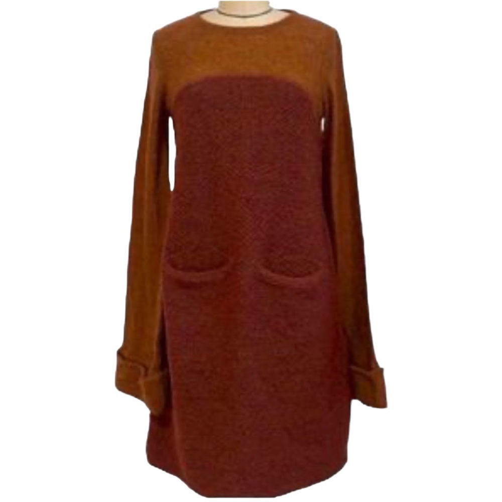 Free People Rust Brown Mini Dress